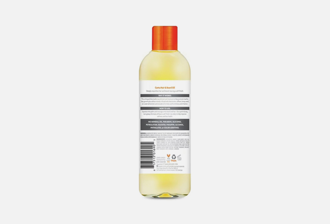 CANTU Nourishing Beard Oil Men's Beard Oil 100 ml CANTU Nourishing Beard Oil Men's Beard Oil
