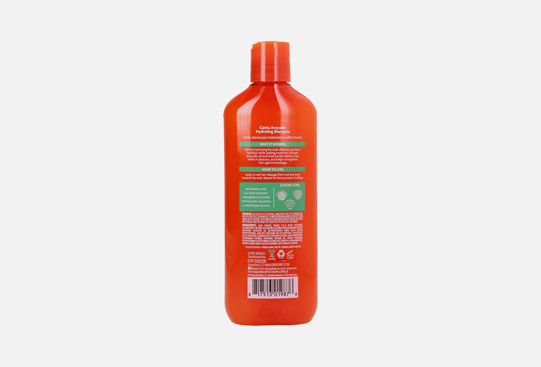 CANTU Moisturizing Shampoo Avocado Sulfate-Free Shampoo