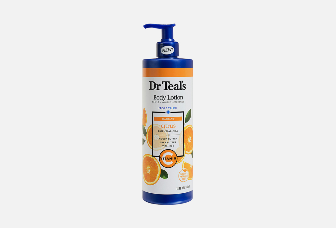 DR TEALS Body lotion 24 Hour Moisture + Radiant