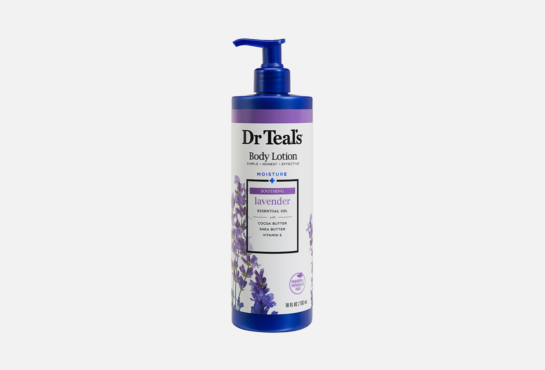 DR TEALS Body lotion 24 Hour Moisture + Soothing with Lavender