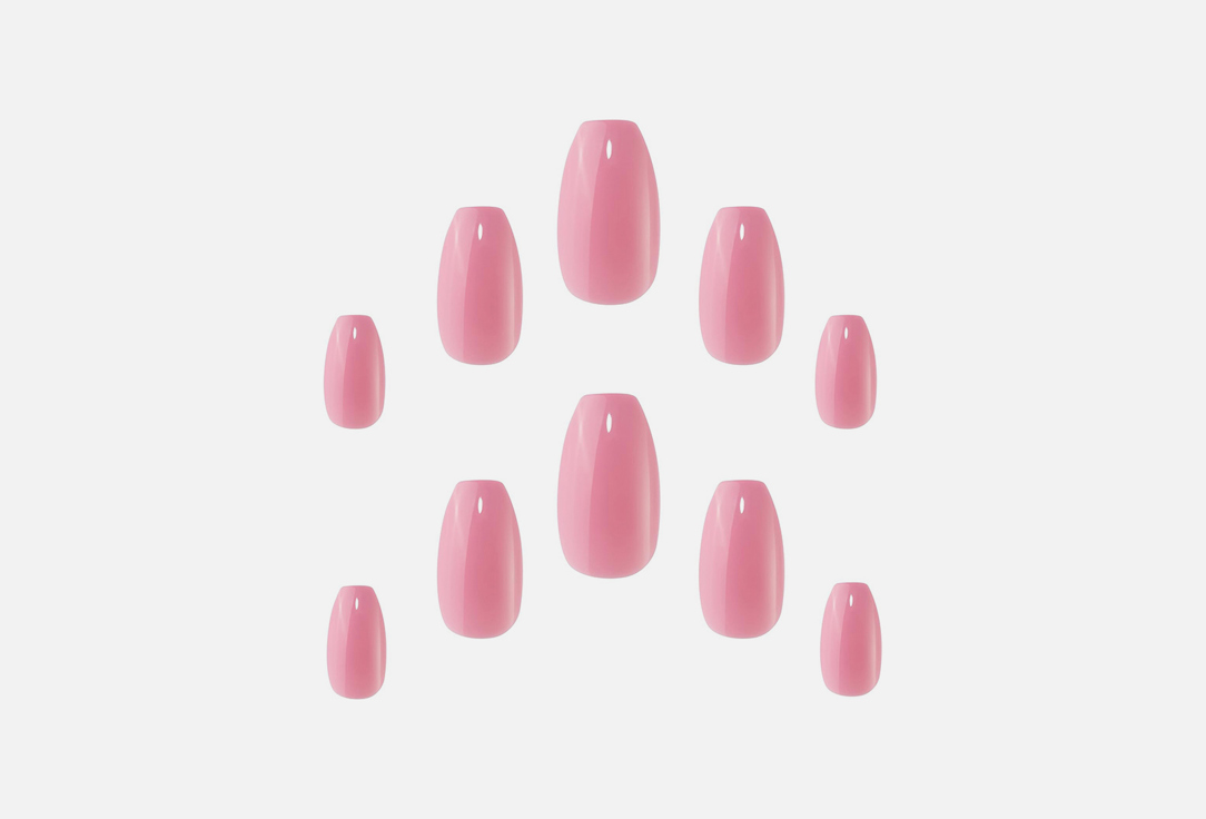 ELEGANT TOUCH Colour false nails Acrylic Hisbiscus 1 pcs ELEGANT TOUCH Colour false nails Acrylic