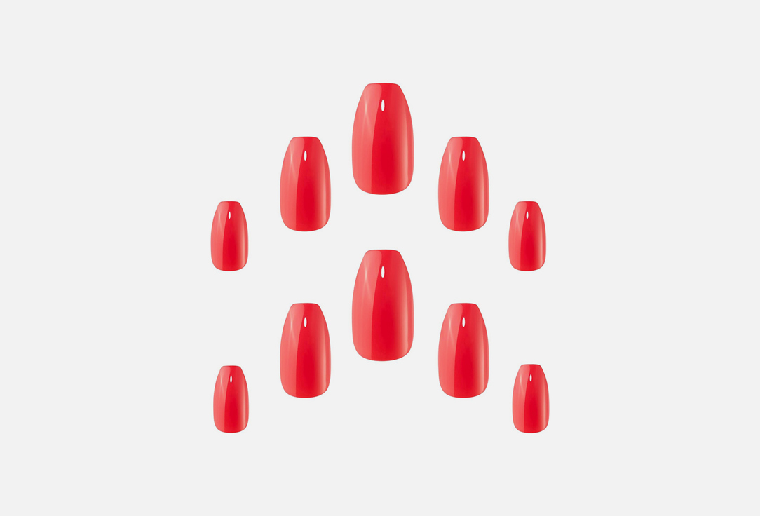 ELEGANT TOUCH Colour false nails Acrylic Papaya paradise 24 pcs ELEGANT TOUCH Colour false nails Acrylic
