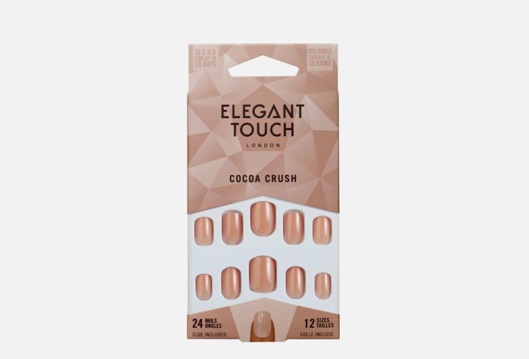 ELEGANT TOUCH False Nails Cocoa Crush Cocoa crush 24 pcs ELEGANT TOUCH False Nails Cocoa Crush