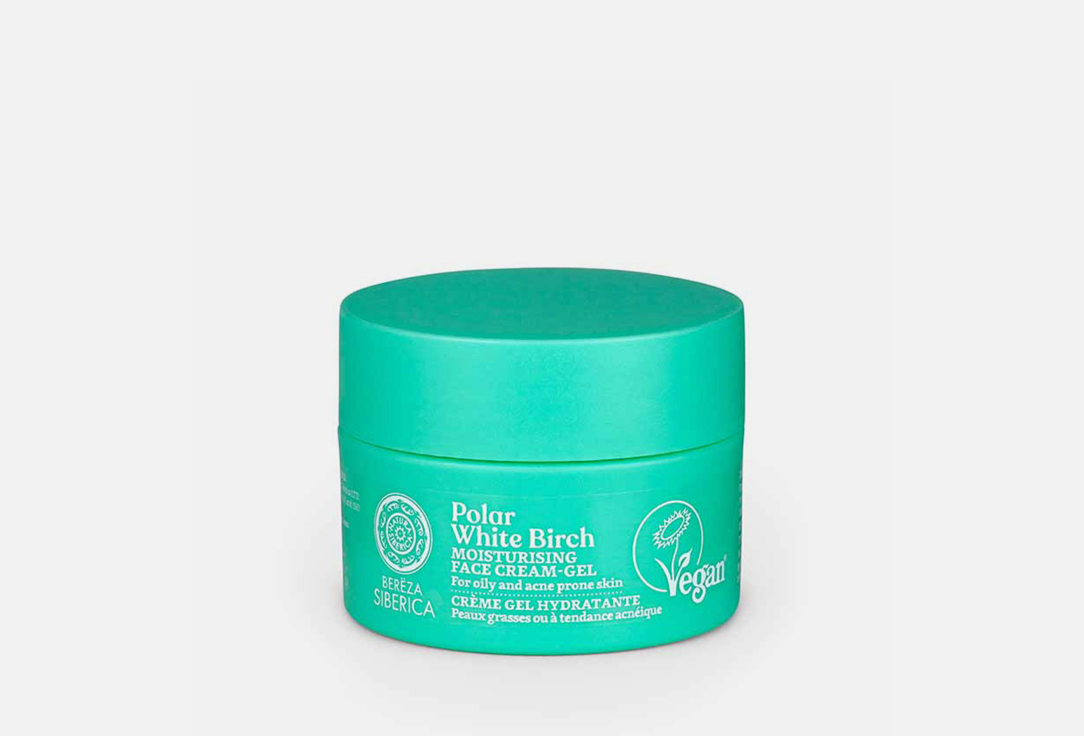 Natura Siberica Moisturizing Face Cream-Gel Polar White Birch