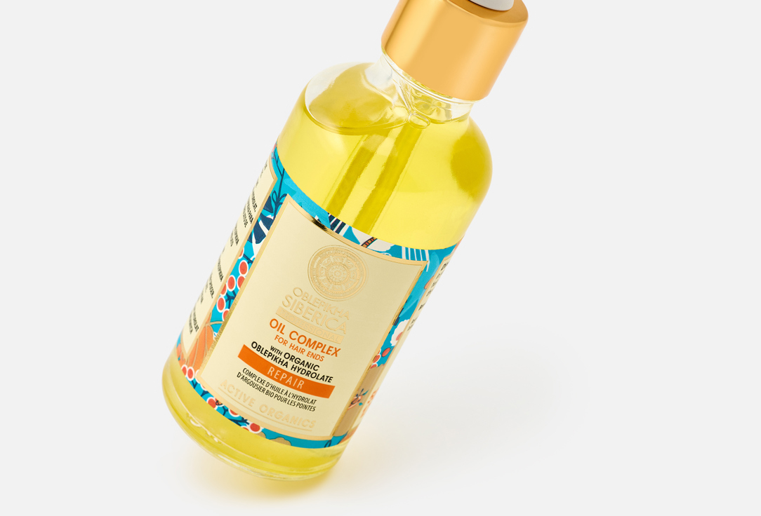 Natura Siberica Repairing OIL COMPLEX FOR HAIR Ends OBLEPIKHA