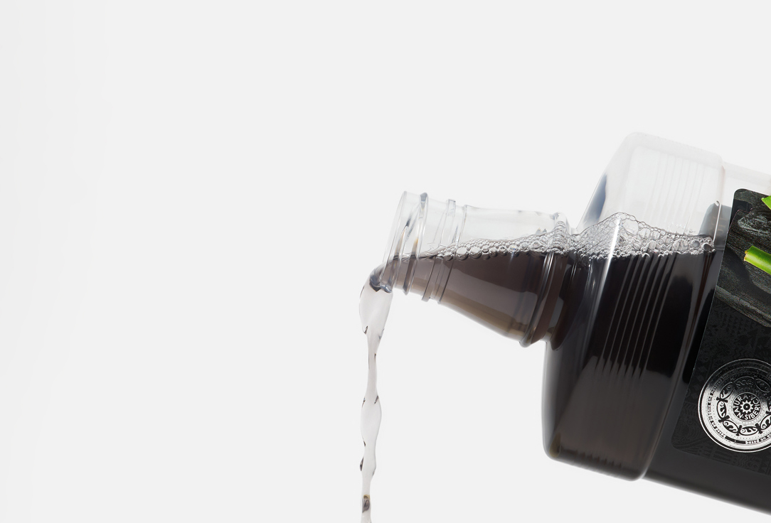 Natura Siberica Mouthwash Natural Mouthwash with BAMBOO CHARCOAL