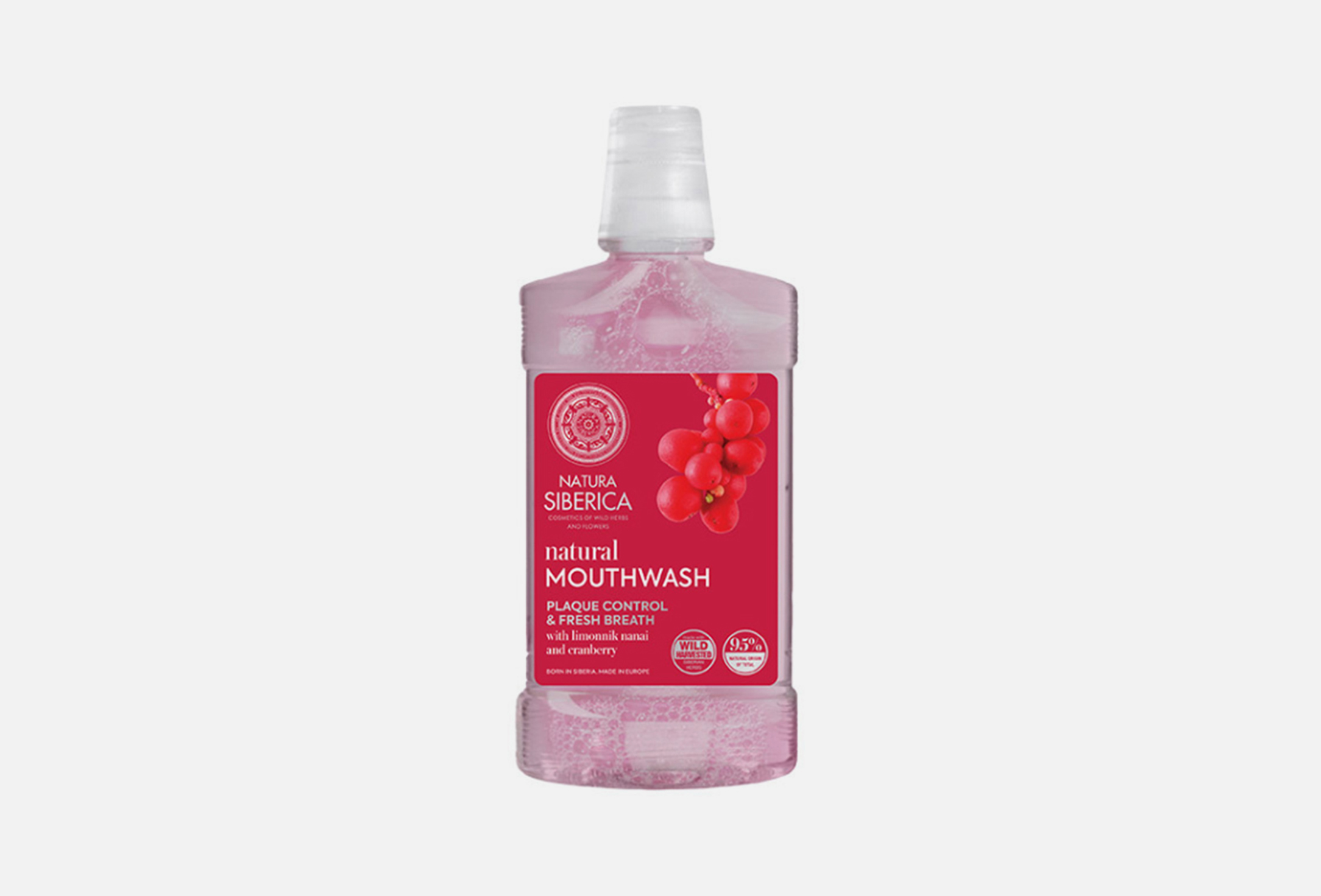Natural Mouthwash with LIMONNIK NANAI and CRANBERRY 520