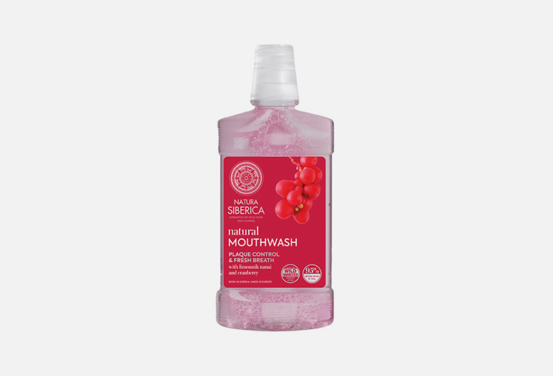 Natura Siberica Mouthwash Natural Mouthwash with LIMONNIK NANAI and CRANBERRY 520 ml Natura Siberica Mouthwash Natural Mouthwash with LIMONNIK NANAI and CRANBERRY