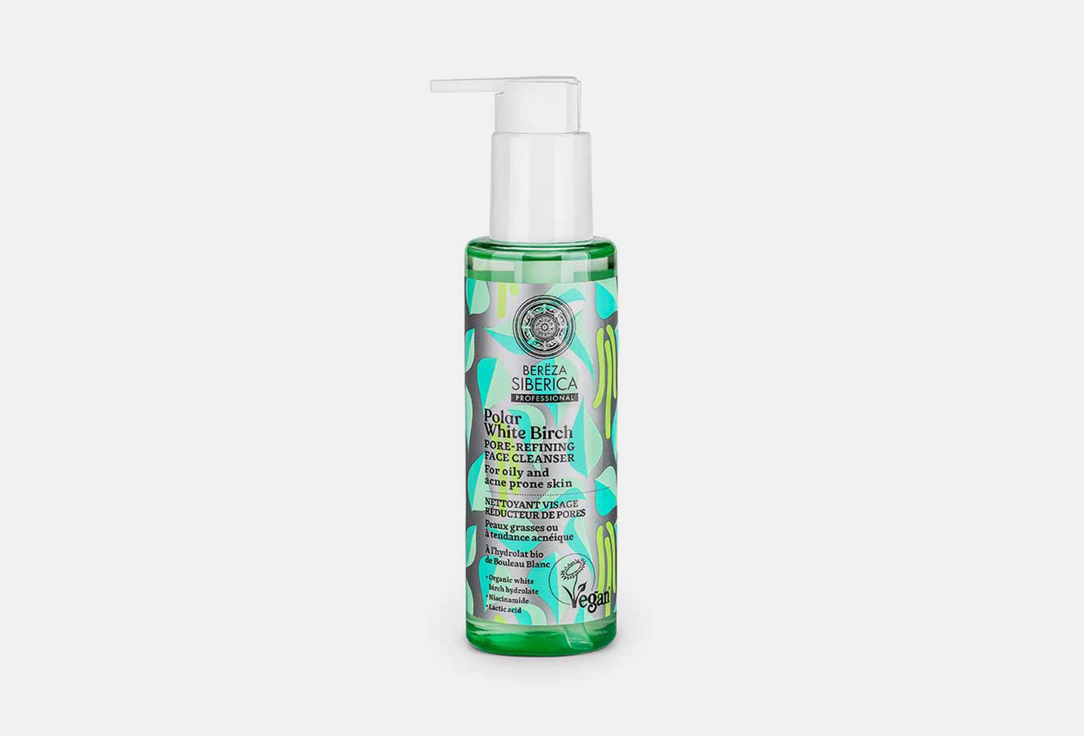 Natura Siberica Pore-Refining Face Cleanser Polar White Birch