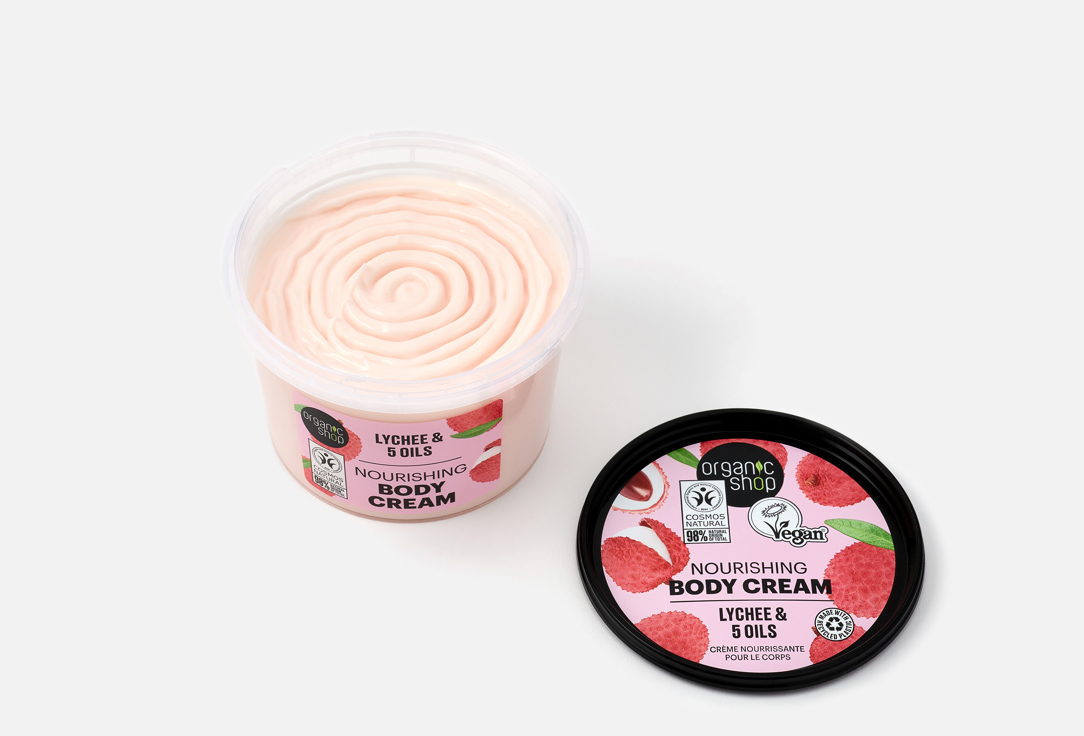 Organic Shop Nourishing Body Cream Lychee