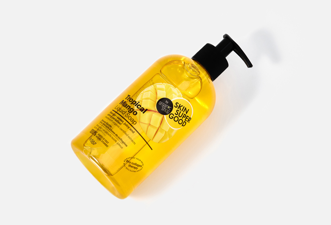 Organic Shop Liquid Soap Skin Super Good Tropical Mango 500 ml Organic Shop Liquid Soap Skin Super Good Tropical Mango