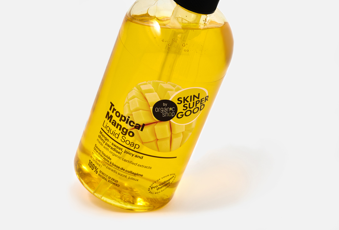 Organic Shop Liquid Soap Skin Super Good Tropical Mango 500 ml Organic Shop Liquid Soap Skin Super Good Tropical Mango