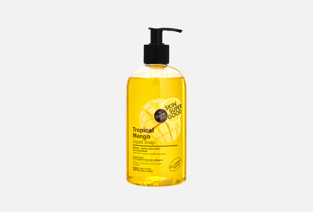 Organic Shop Liquid Soap Skin Super Good Tropical Mango 500 ml Organic Shop Liquid Soap Skin Super Good Tropical Mango