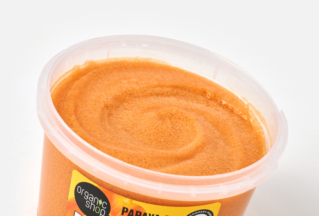 Organic Shop Renovating Body Scrub Papaya