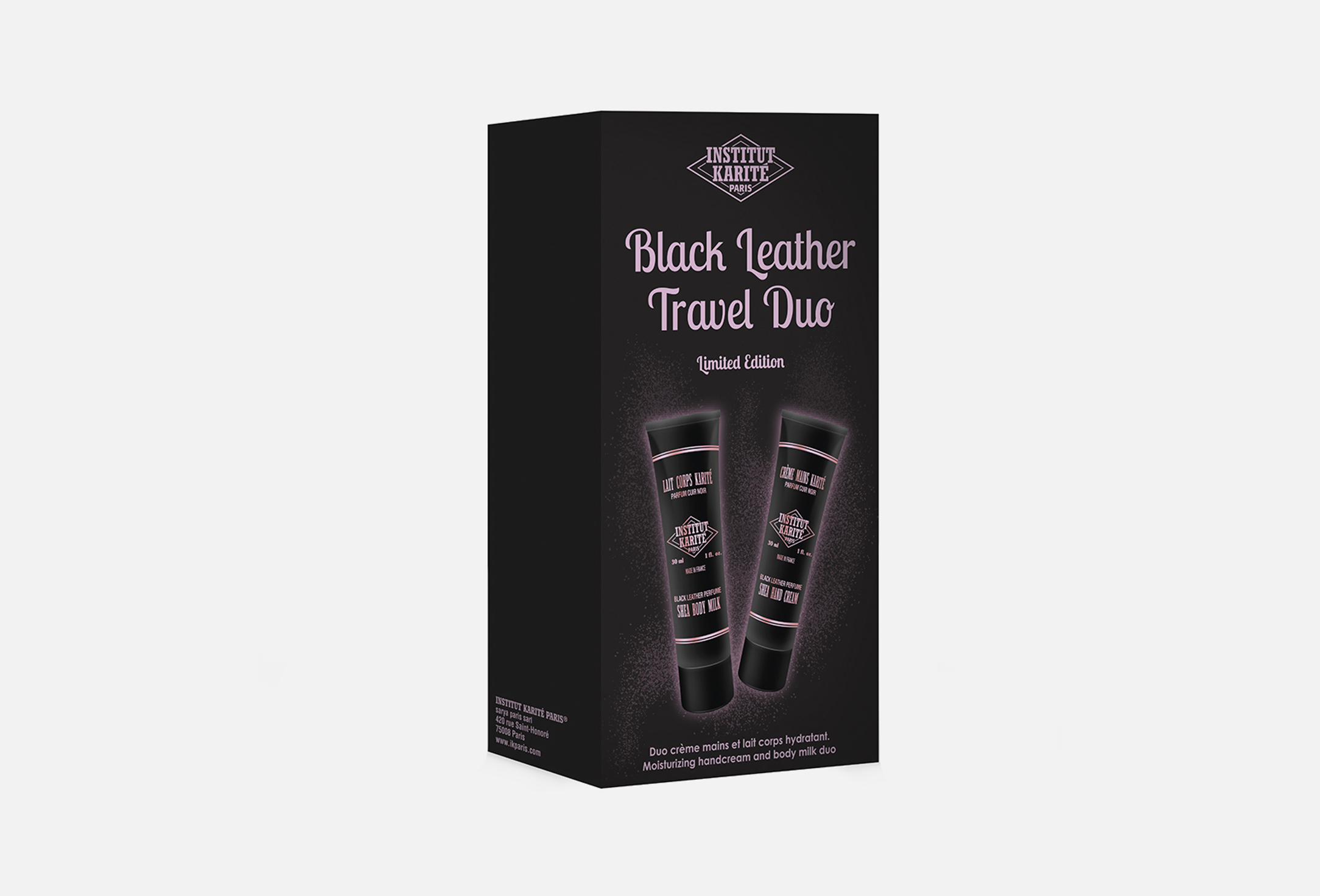 Black Leather Travel Duo  2 
