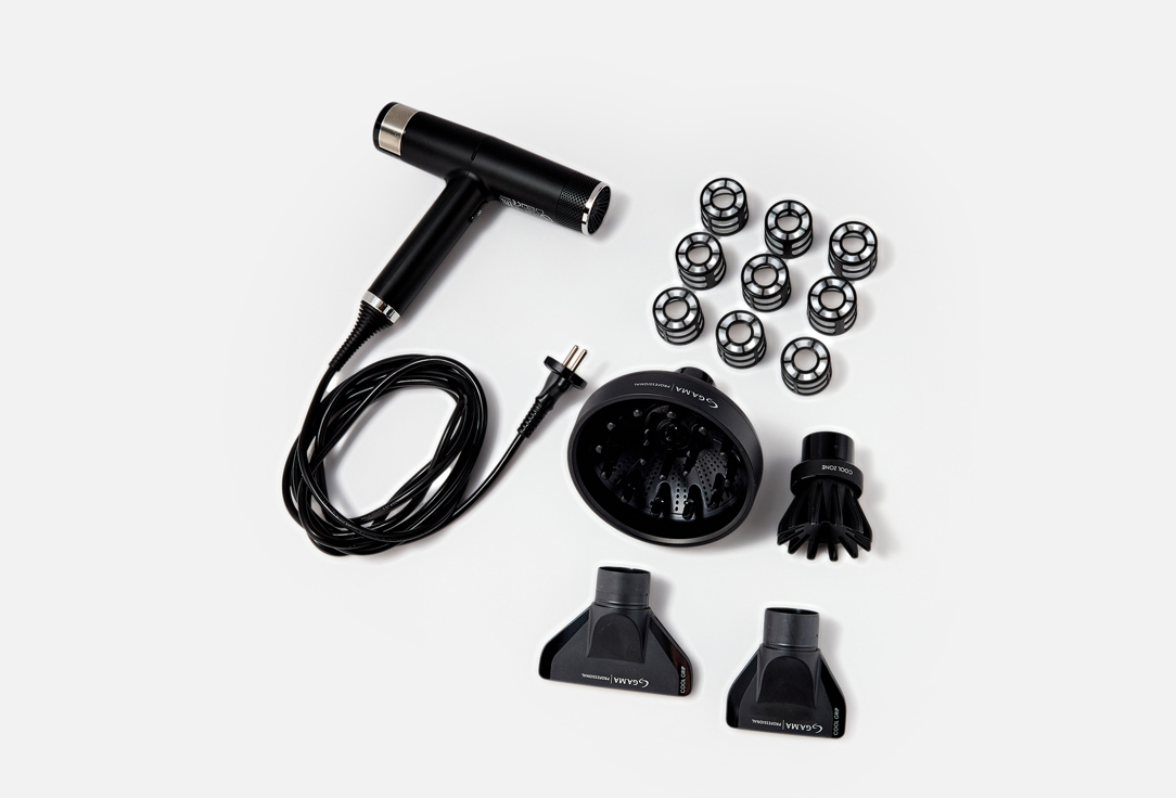 GA.MA Hair Dryer IQ2 Perfetto Black