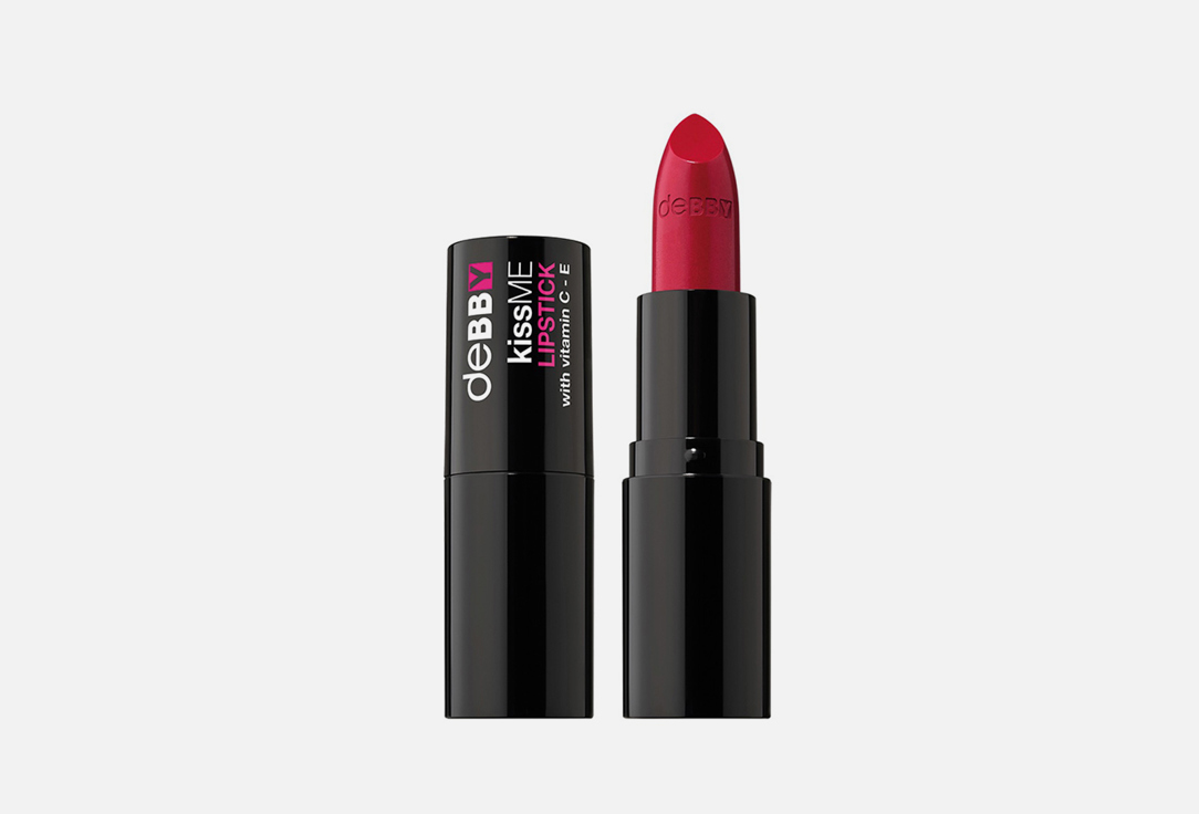 Debby Creamy Lipstick Kiss me with vitamin c - e 09, Ruby red 4.5 g Debby Creamy Lipstick Kiss me with vitamin c - e