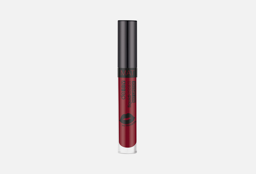 Debby Matte Lipstick Liquid kisses 09, Rouge noir 4.5 g Debby Matte Lipstick Liquid kisses