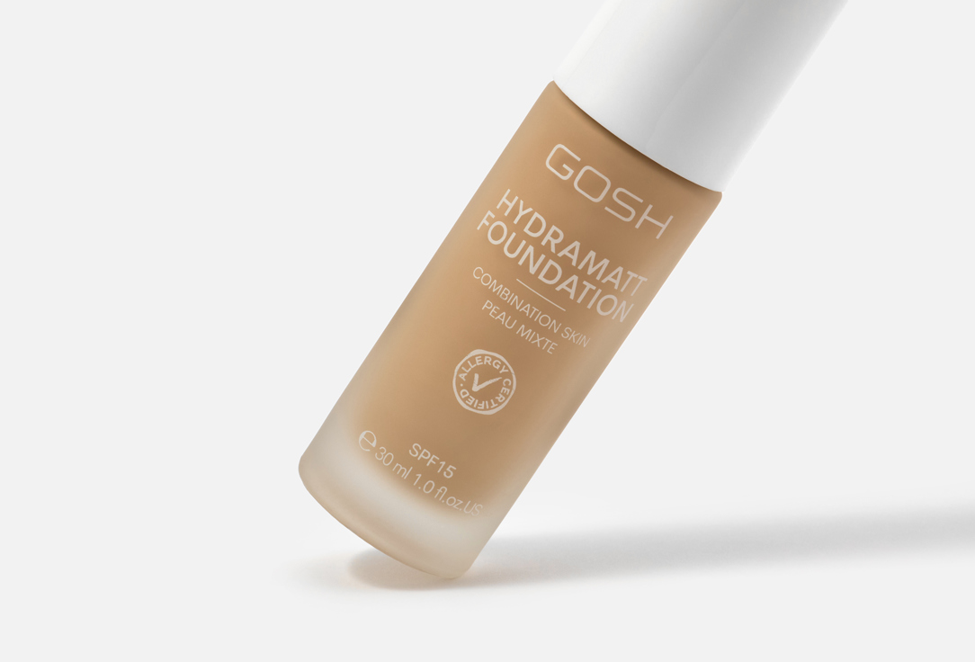 Gosh Lightweight Liquid Foundation SPF15 HYDRAMATT FOUNDATION 002Y, Very light 30 ml Gosh Lightweight Liquid Foundation SPF15 HYDRAMATT FOUNDATION
