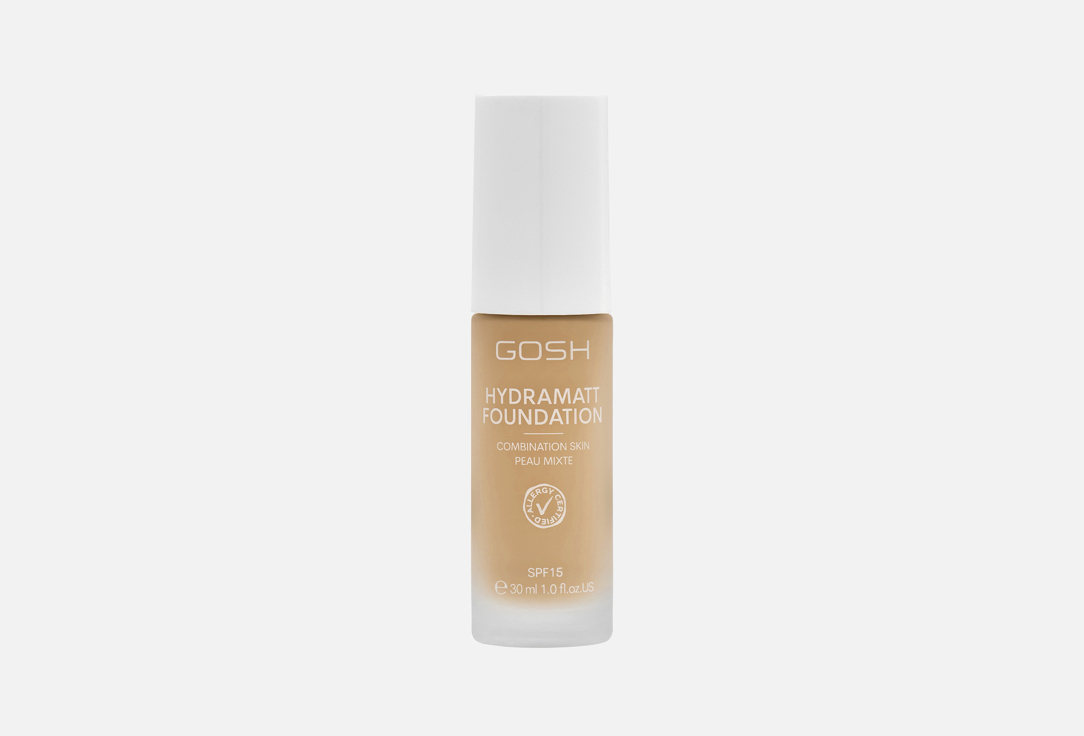 Gosh Lightweight Liquid Foundation SPF15 HYDRAMATT FOUNDATION 002Y, Very light 30 ml Gosh Lightweight Liquid Foundation SPF15 HYDRAMATT FOUNDATION