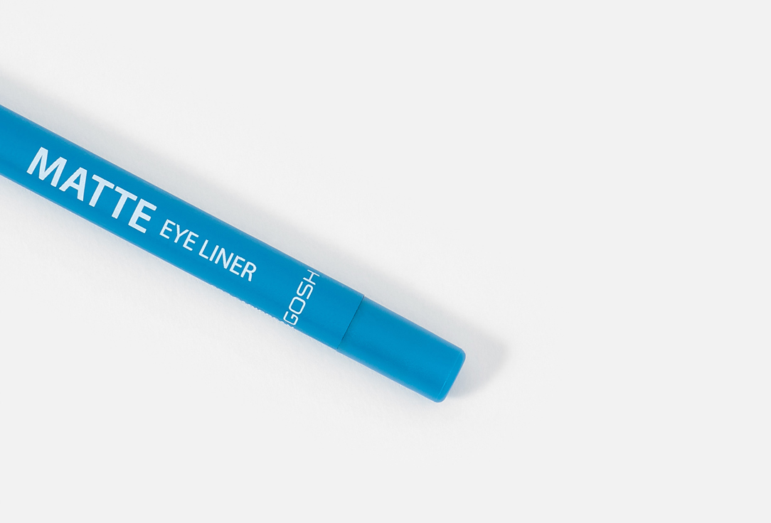 Gosh Creamy Eyeliner Pencil MATTE EYELINER 007, Caribbean 1.2 g Gosh Creamy Eyeliner Pencil MATTE EYELINER