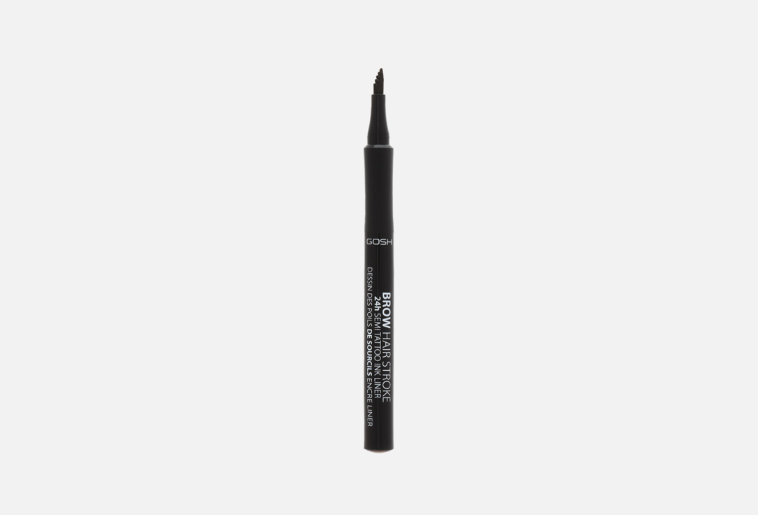 Gosh Semi Tattoo Ink Brow Liner BROW HAIR STROKE 24H