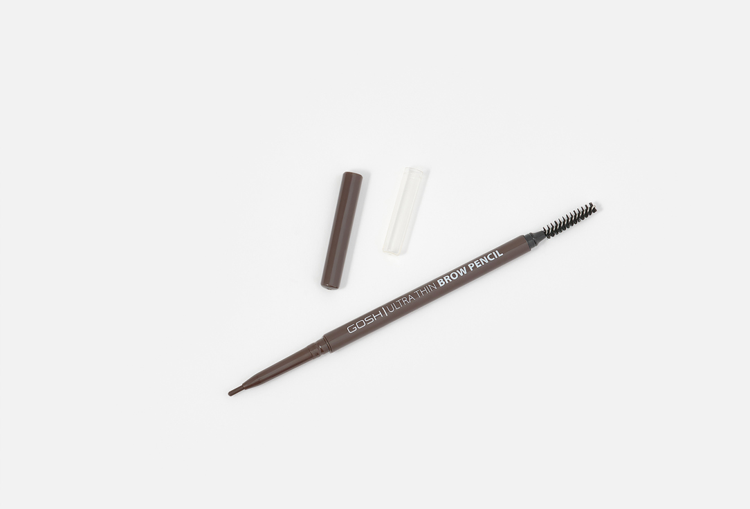 Gosh Matte Eyebrow Pencil ULTRA THIN BROW PEN 003, Dark brown 0.09 g Gosh Matte Eyebrow Pencil ULTRA THIN BROW PEN