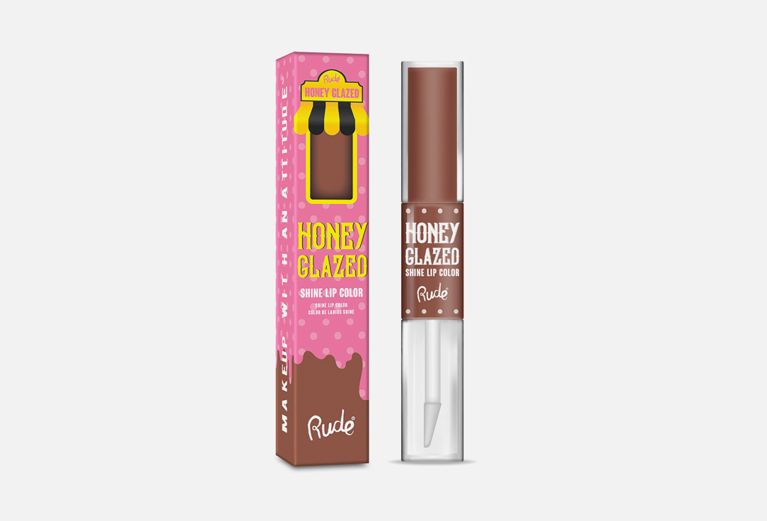 Rude Cosmetics Жидкая помада Honey glazed shine