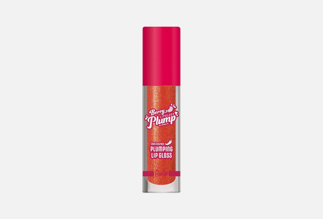 Rude Cosmetics lip gloss Berry Plump Plumping Cherry bomb 4 g Rude Cosmetics lip gloss Berry Plump Plumping