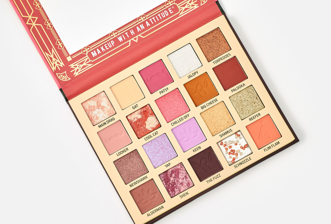 Rude Cosmetics Eyeshadow palette The Roaring 20'S Excessive 30 g Rude Cosmetics Eyeshadow palette The Roaring 20'S