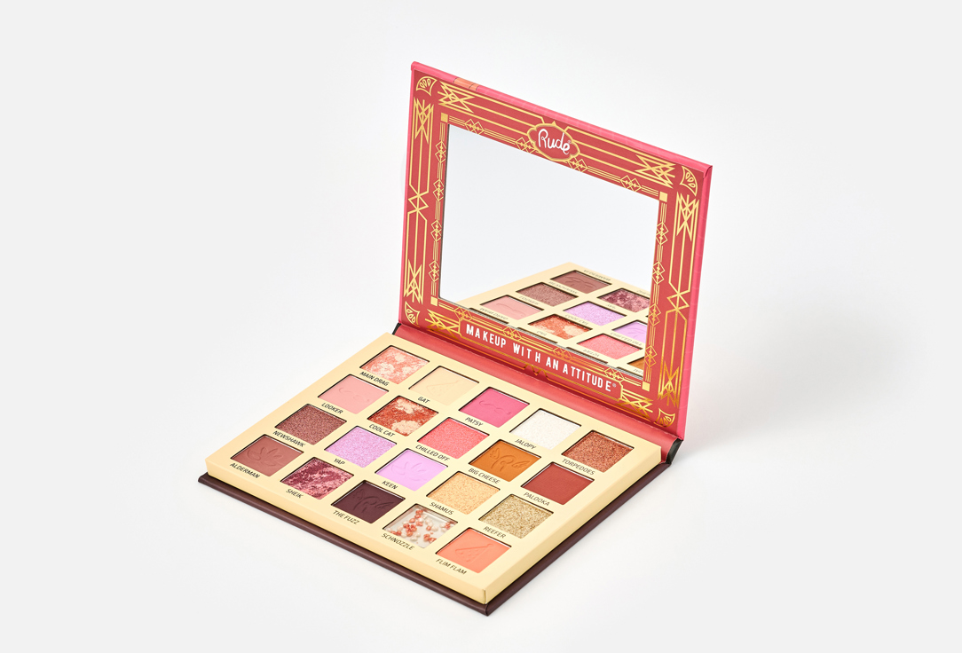 Rude Cosmetics Eyeshadow palette The Roaring 20'S Excessive 30 g Rude Cosmetics Eyeshadow palette The Roaring 20'S