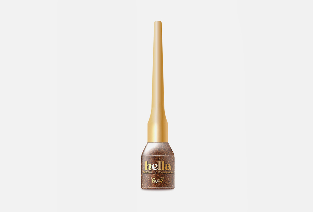 Rude Cosmetics Eyeliner Hella metallic Tiger's eye 5 ml Rude Cosmetics Eyeliner Hella metallic