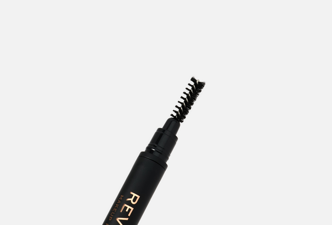 MakeUp Revolution Long-Lasting Brow Pencil Duo Brow Definer Dark brown 0.15 g MakeUp Revolution Long-Lasting Brow Pencil Duo Brow Definer