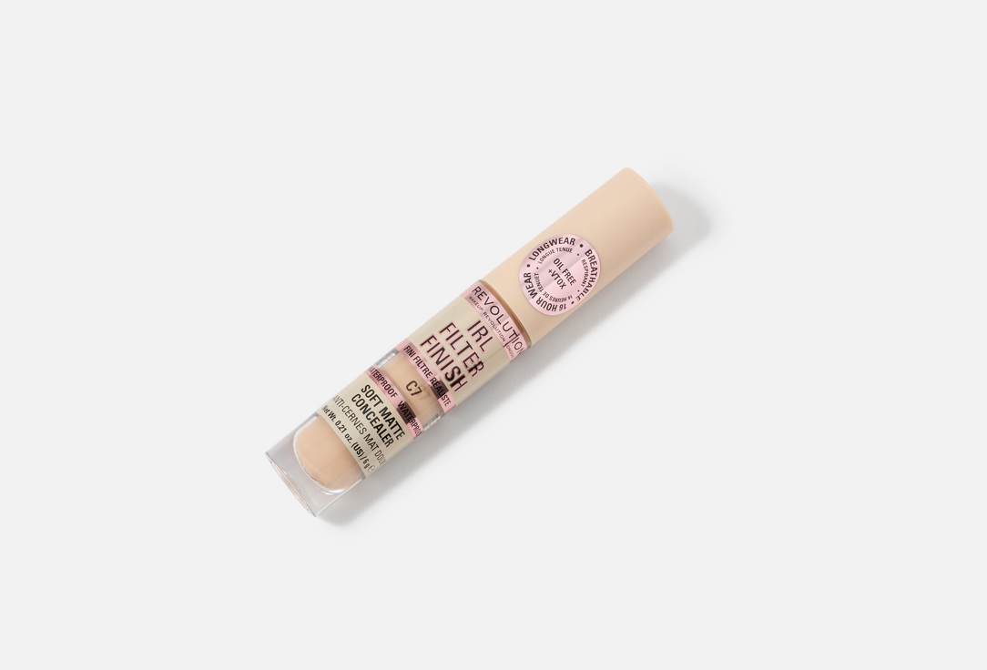 MakeUp Revolution Long-lasting Liquid Concealer Irl Filter Finish C7 6 g MakeUp Revolution Long-lasting Liquid Concealer Irl Filter Finish