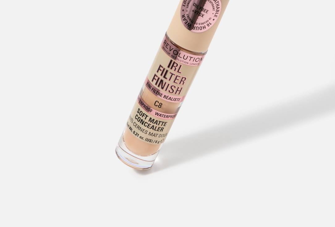 MakeUp Revolution Стойкий жидкий консилер Irl Filter Finish