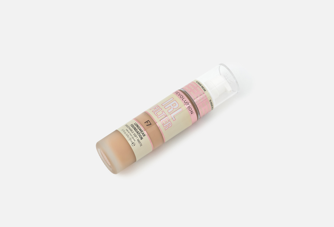 MakeUp Revolution Long-lasting Matte Liquid Foundation Irl Filter