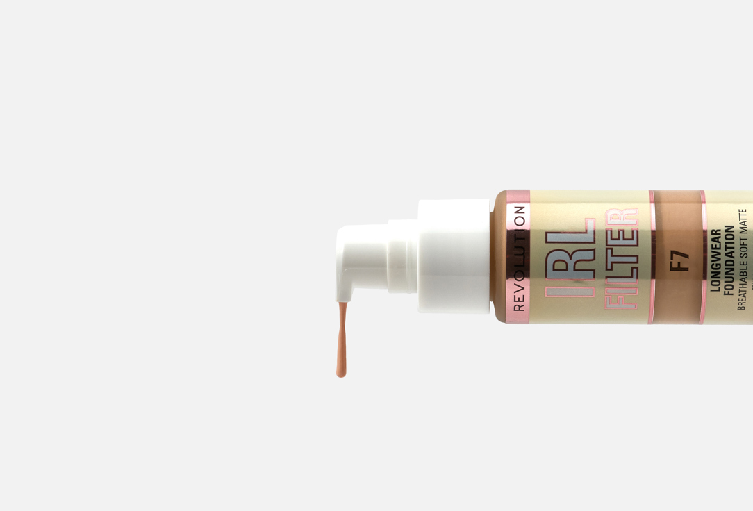 MakeUp Revolution Long-lasting Matte Liquid Foundation Irl Filter
