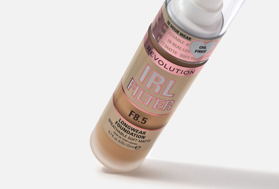MakeUp Revolution Long-lasting Matte Liquid Foundation Irl Filter