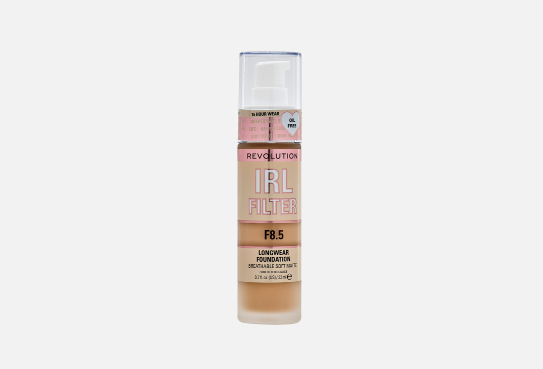 MakeUp Revolution Long-lasting Matte Liquid Foundation Irl Filter