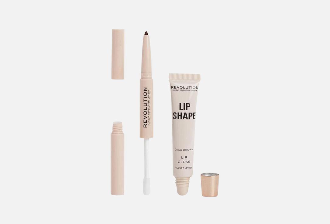 MakeUp Revolution Liquid Lipstick & Lipliner Set Lip Lift Kit