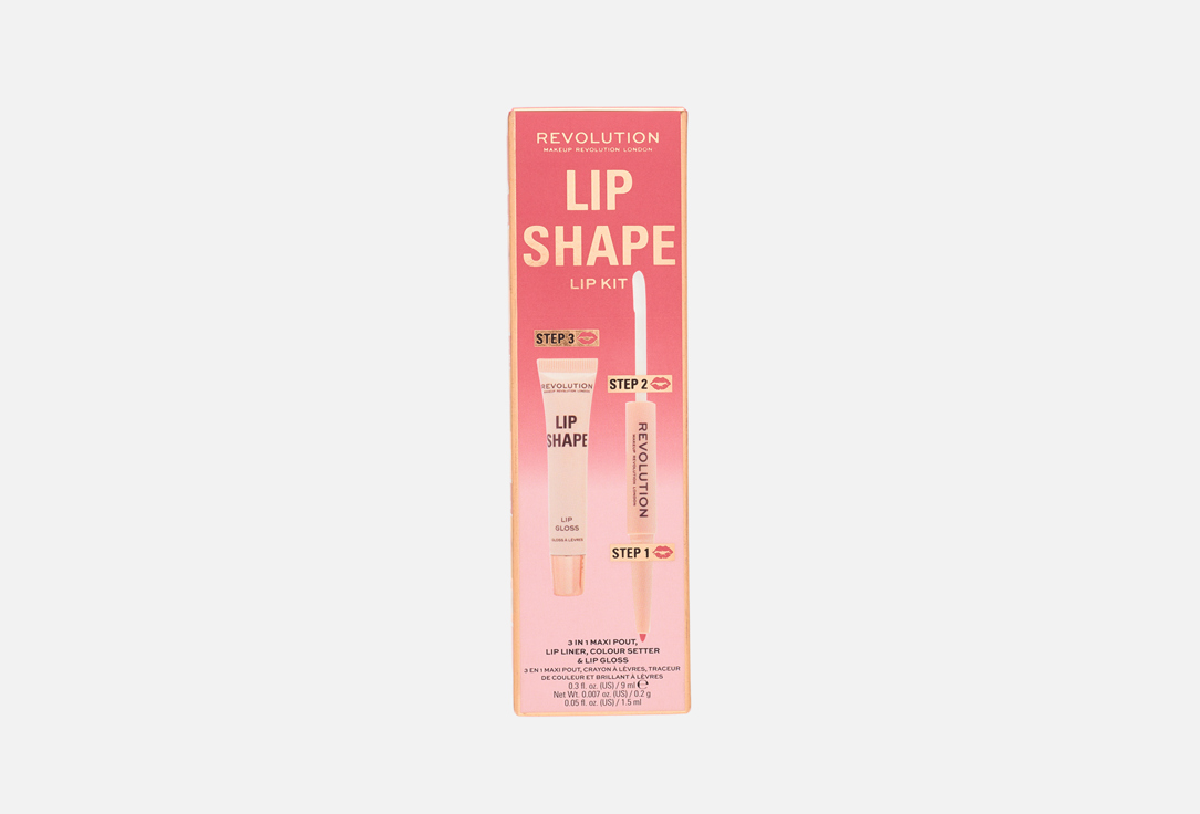 MakeUp Revolution Liquid Lipstick & Lipliner Set Lip Lift Kit