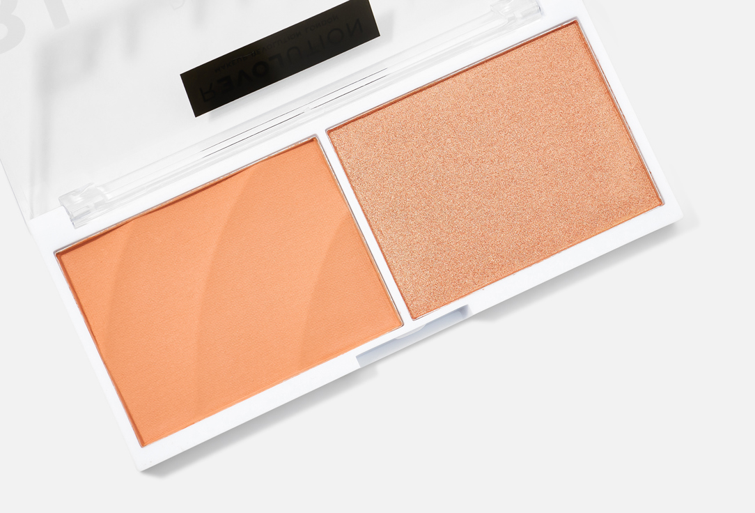 RELOVE REVOLUTION Blushed and highlighter face palette Colour Play