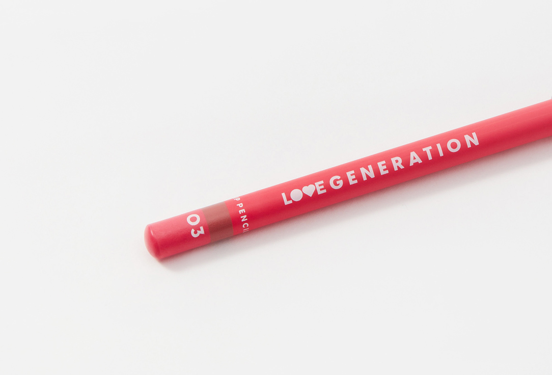 Love Generation Long-Lasting Lip Pencil Lip Pencil 03 1.2 g Love Generation Long-Lasting Lip Pencil Lip Pencil