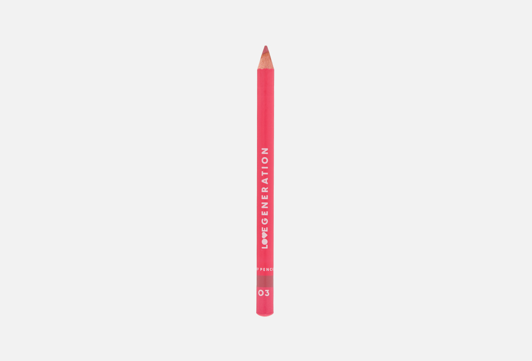 Love Generation Long-Lasting Lip Pencil Lip Pencil 03 1.2 g Love Generation Long-Lasting Lip Pencil Lip Pencil