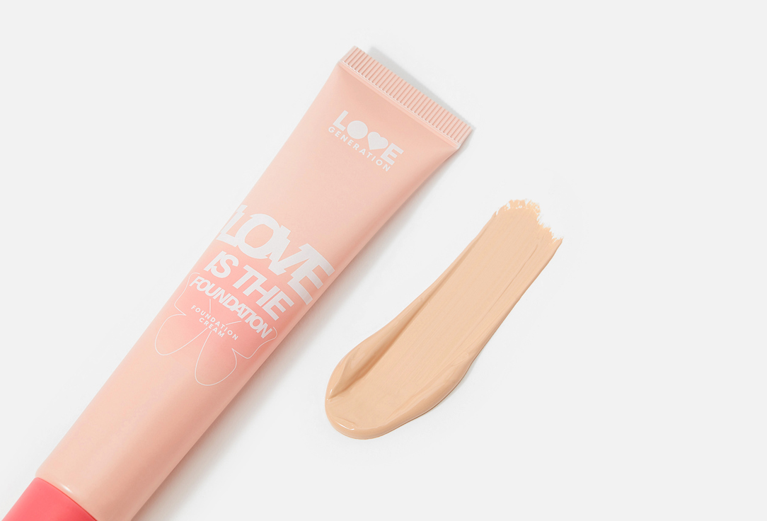 Love Generation creamy foundation Love is the Foundation