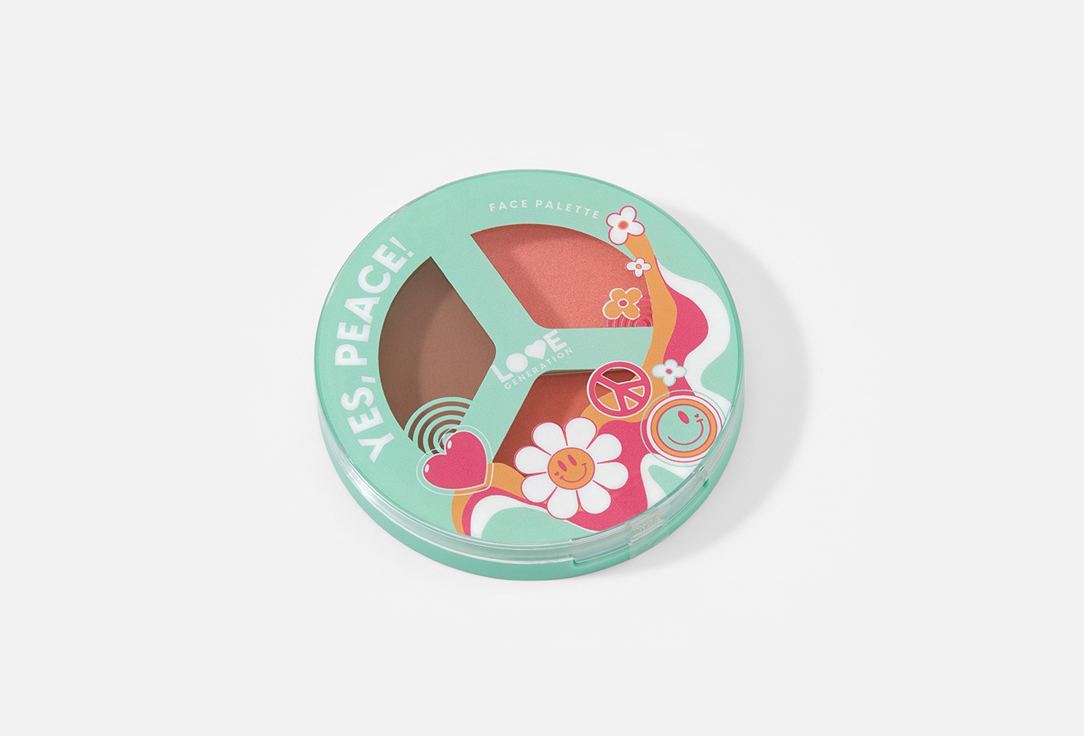 Love Generation Face Palette Yes, Peace!