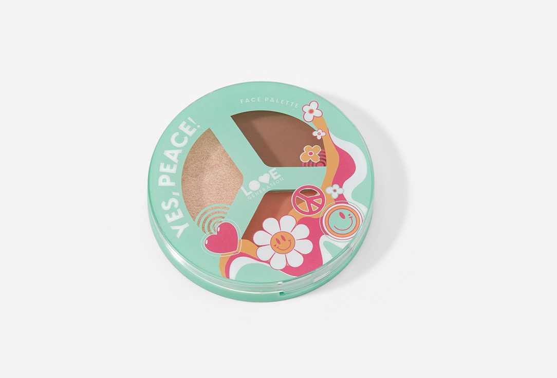 Love Generation Face Palette Yes, Peace!