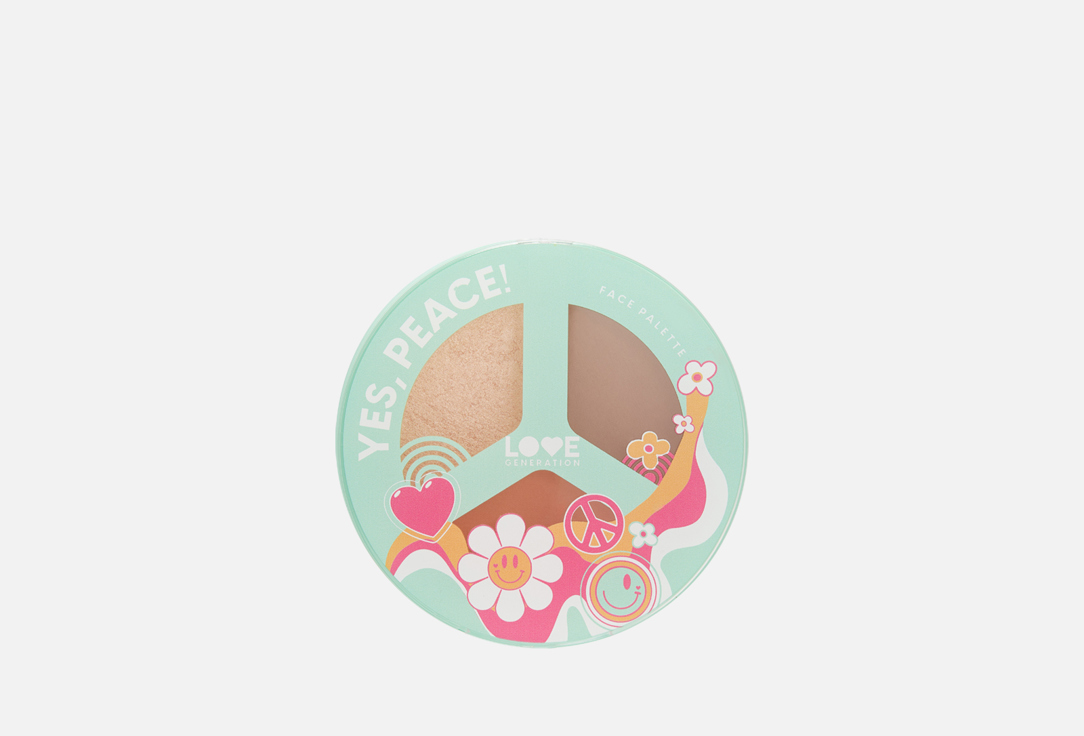 Love Generation Face Palette Yes, Peace!
