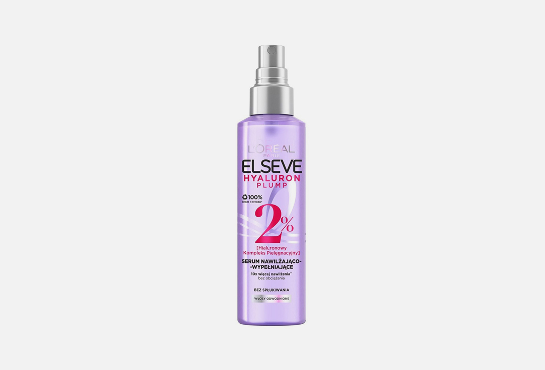 ELVIVE Moisturizing Hair serum Spray Hyaluron plump