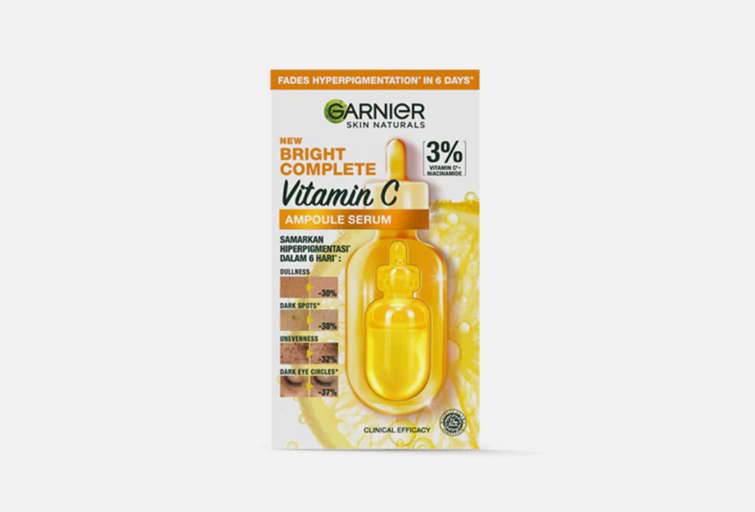 Garnier Face ampoule Skin active fast bright 5 ml Garnier Face ampoule Skin active fast bright
